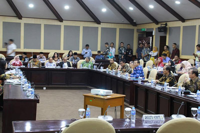 Apeksi Delegasikan Wako Pekanbaru Sampaikan Kondisi Investasi di Daerah